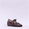 Wonders Triana Hidden Wedge Bow Pump - Brown Leather